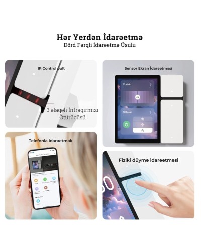 Ağıllı evin idarə edilməsi mərkəzi Smatrul KG056