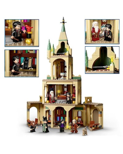 Konstruktor LEGO Harry Potter Hogwarts Dumbledore's Office 76402, 8+ yaş, 654 hissə