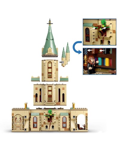Konstruktor LEGO Harry Potter Hogwarts Dumbledore's Office 76402, 8+ yaş, 654 hissə