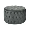Пуфик 71, ткань, серый, 40x70x70 см Пуфик 71, ткань, серый, 40x70x70 см