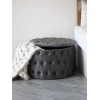 Пуфик 71, ткань, серый, 40x70x70 см Пуфик 71, ткань, серый, 40x70x70 см