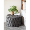 Пуфик 71, ткань, серый, 40x70x70 см Пуфик 71, ткань, серый, 40x70x70 см