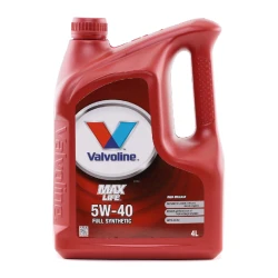 Моторное масло Valvoline MaxLife 5W-40, 4 л
