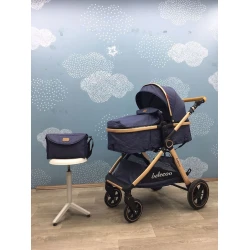 Детская коляска Belecoo A128, синяя