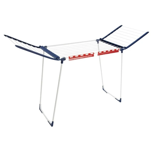 Сушилка для белья JYSK Leifheit Pegasus, пластик/металл, белая/голубая, 55x167x87 см Сушилка для белья JYSK Leifheit Pegasus, пластик/металл, белая/голубая, 55x167x87 см