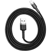 Кабель USB Baseus cafule Lightning Cable, серый