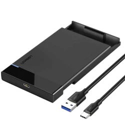 Корпус для HDD/SSD Ugreen 50743 USB C 3.1 TO 2.5'' SATA