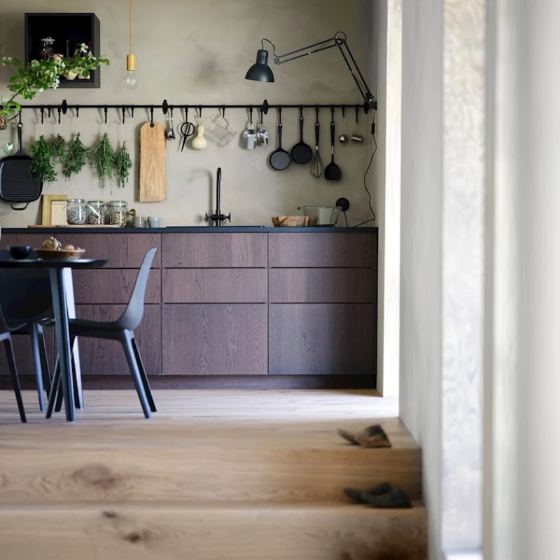 Рейлинг IKEA Hultarp, 60 см, черный Рейлинг IKEA Hultarp, 60 см, черный