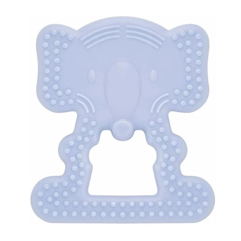 Прорезыватель Babyjem в форме слона, Голубой Прорезыватель Babyjem в форме слона, Голубой