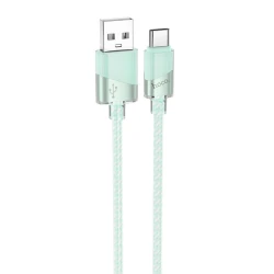 Кабель USB Hoco U132 Type-C 1.2 м, зеленый