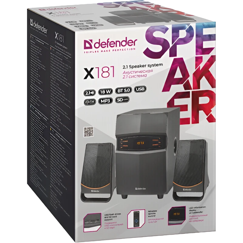 Akustik sistem Defender X181
