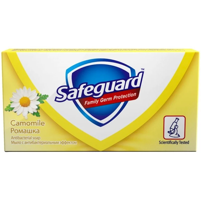 Антибактериальное мыло Safeguard Ромашка 90 г