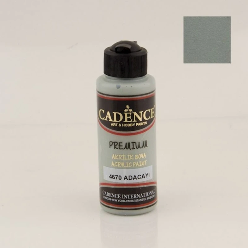 Декоративная акриловая краска Cadence Premium Acrylic Paint 4670 Sage, 120 мл
