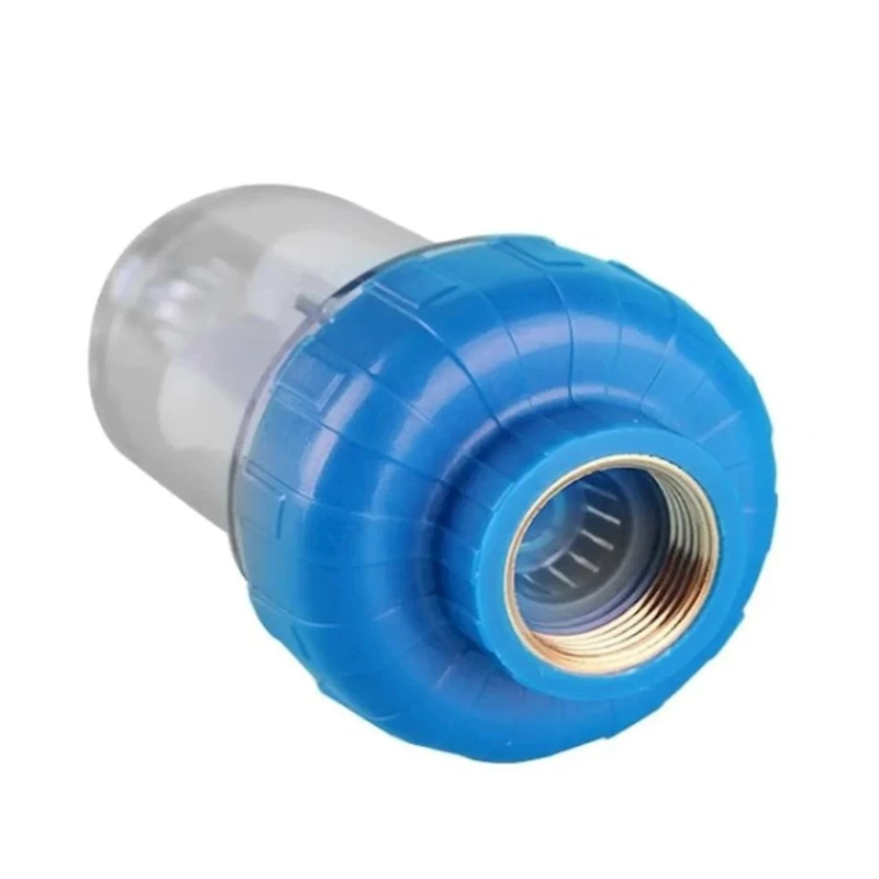 Фильтр очистки воды для стиральной машины HSC, пластик, прозрачный/синий Фильтр очистки воды для стиральной машины HSC, пластик, прозрачный/синий