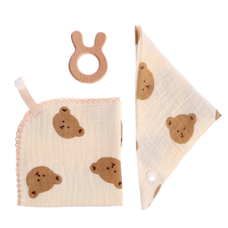 Yeni doğulmuş uşaqlar üçün hədiyyə dəsti Sima-Land, muslin, 4 parça Yeni doğulmuş uşaqlar üçün hədiyyə dəsti Sima-Land, muslin, 4 parça