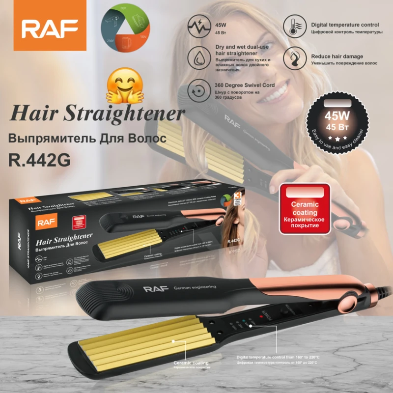 Saç üçün düzləşdirici RAF R.442G