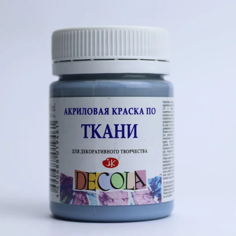 Parça üçün akril boya Decola Tozlu göy 50 ml