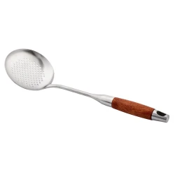Шумовка Emsan Woody 39 см, нержавеющая сталь, серебристый