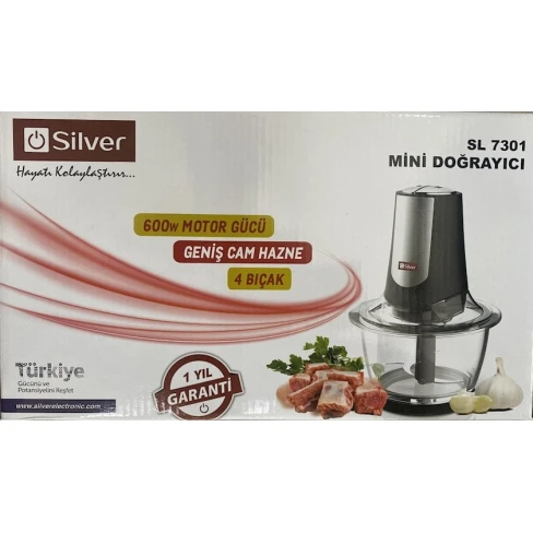 Doğrayıcı Silver SL-7301 Doğrayıcı Silver SL-7301