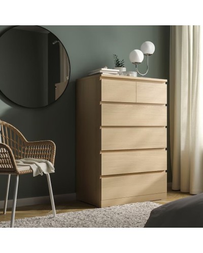 Komod IKEA Malm, bej, 80x123 sm