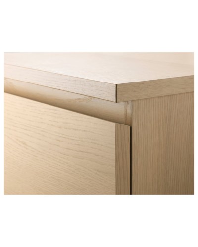 Komod IKEA Malm, bej, 80x123 sm