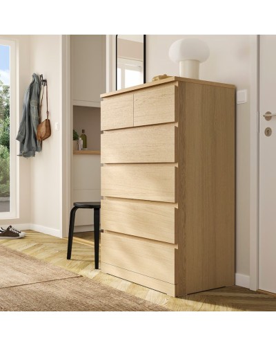 Komod IKEA Malm, bej, 80x123 sm