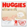 Детские подгузники Huggies Elite Soft 2, 4-6 kq, 20 шт