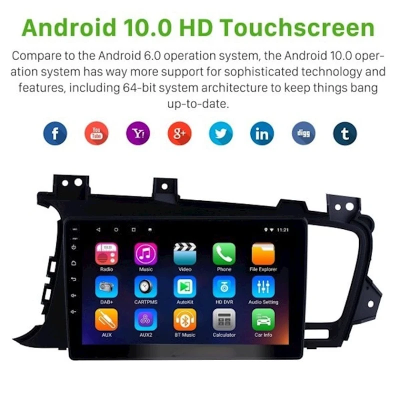 Avtomobil monitoru Still Coll Kia Optima 2011-2014