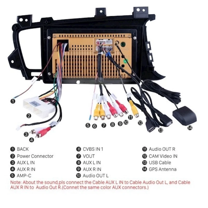 Avtomobil monitoru Still Coll Kia Optima 2011-2014