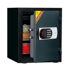 Mebel seyfi Diplomat 125 EN, elektron kodlu kilid və açar ilə, qara