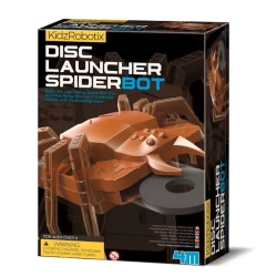 Elektron konstruktor 4М KidzRobotix Disc Launcher Spider, 8+ yaş
