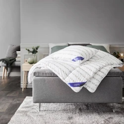 Подушка JYSK Tronfjellet 50x70 см, хлопок, искусственный пух, белый Подушка JYSK Tronfjellet 50x70 см, хлопок, искусственный пух, белый