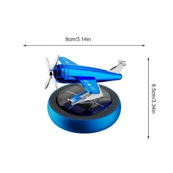 Автомобильный аксессуар с ароматизатором на солнечных батареях air_022 синий