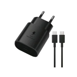Şəbəkə enerji toplama cihazı Samsung PD Power 45W 5A/1.8m Black Şəbəkə enerji toplama cihazı Samsung PD Power 45W 5A/1.8m Black