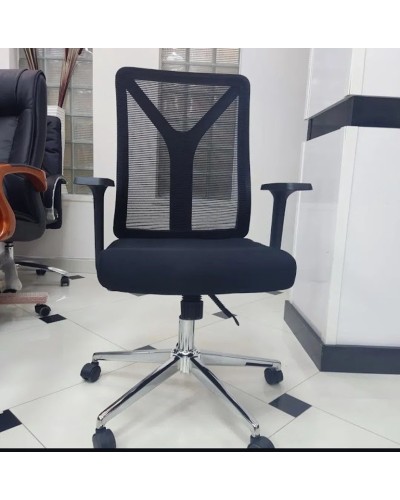 Ofis üçün kreslo J109B, 105x50 sm, qara