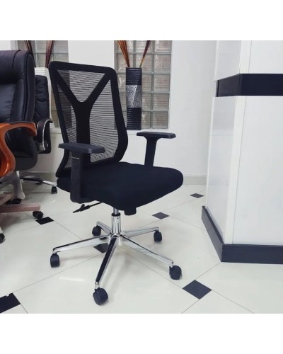 Ofis üçün kreslo J109B, 105x50 sm, qara