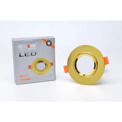 Светодиодный спот OQ-FM-001-G, металл, золотистый