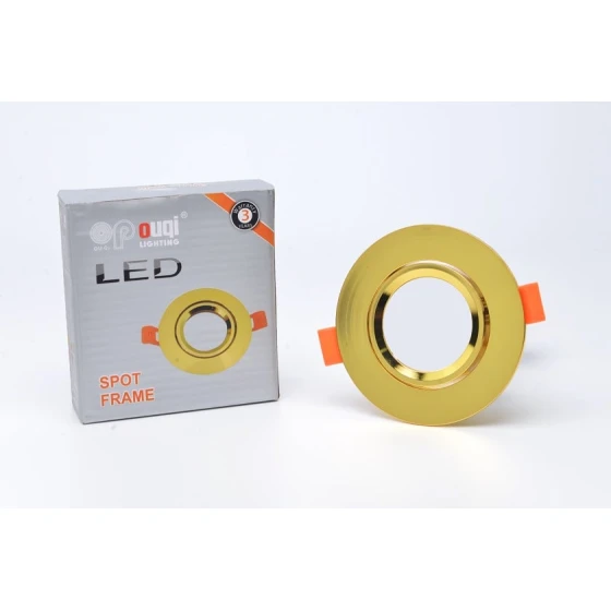 Светодиодный спот OQ-FM-001-G, металл, золотистый Светодиодный спот OQ-FM-001-G, металл, золотистый