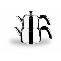 Чайник Leggno Pur1333Cy02 Pure, сталь, серебристый, 1000/2000 мл