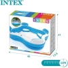 Надувной бассейн Intex H56225588475, 229x229x66 см, 990 л, синий