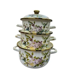 Qazan dəsti 15222374, rəngbərəng, 3 əd