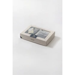 Yenidoğulanlar üçün dəst FunnaBaby Little Frog, orqanik pambıq, boz, 0-3 ay, 5 parça