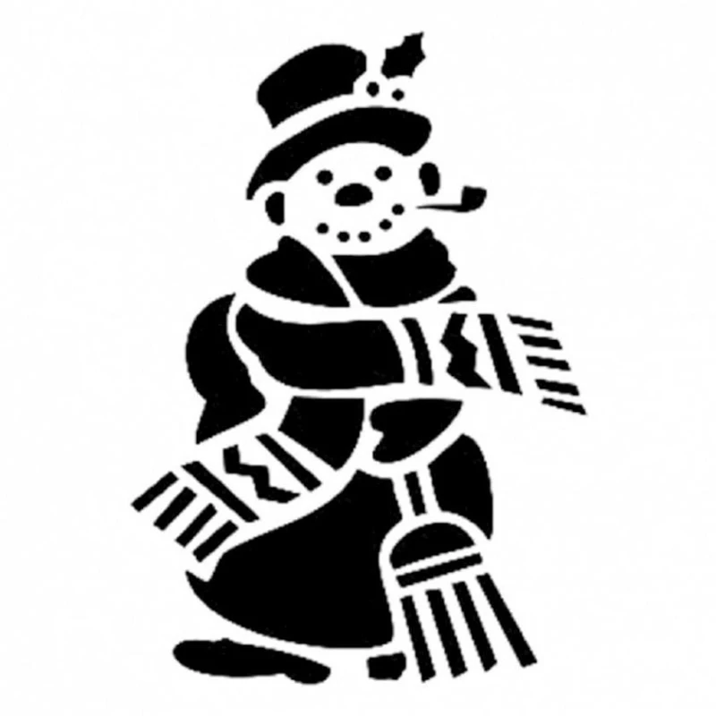 Трафарет D Serie D560, 15х20 Снеговик