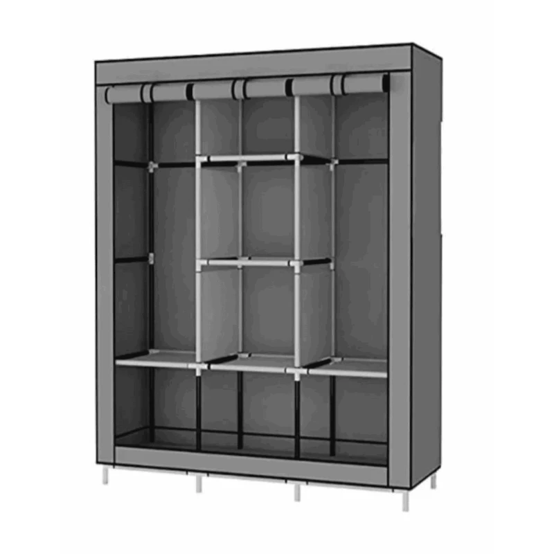 Портативный шкаф Storage Wardrobe 88130, серый