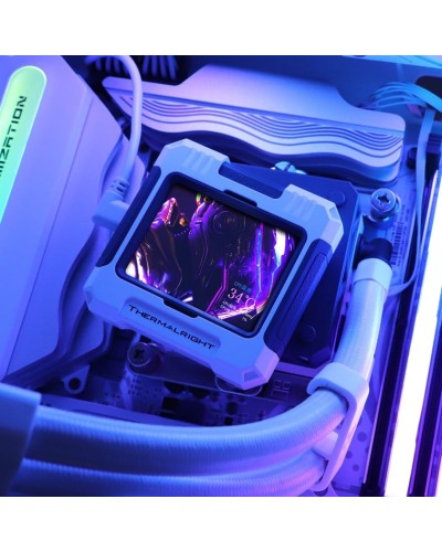 Kuler prosessor üçün Thermalright Frozen Warframe 420 WHITE ARGB