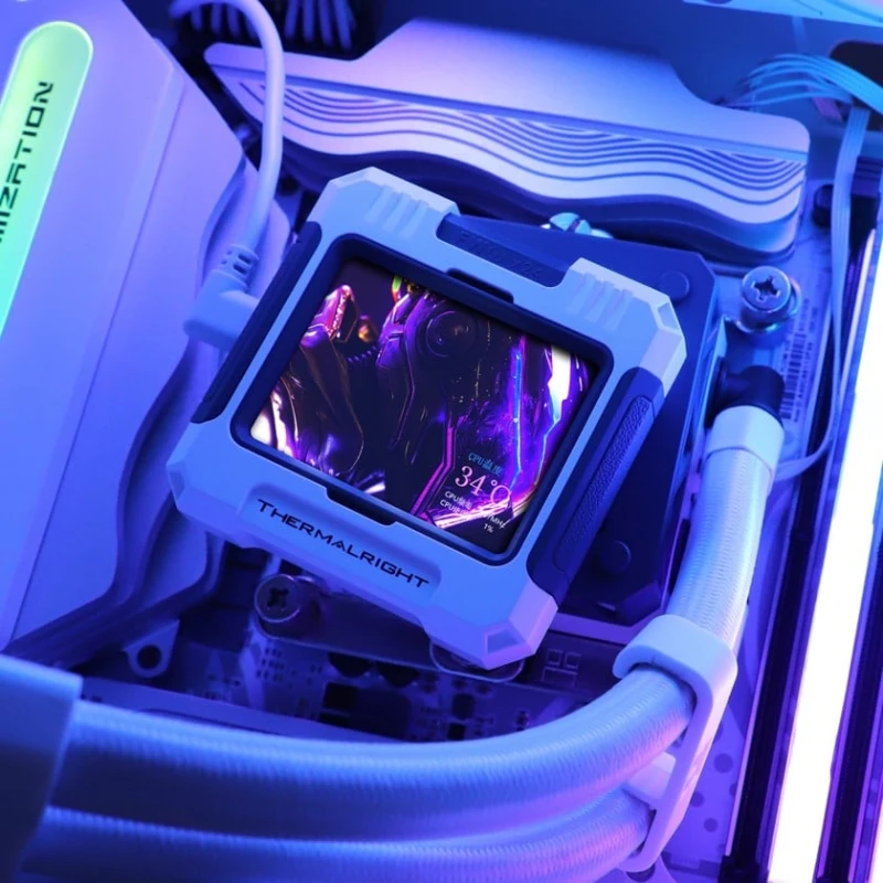 Кулер для процессора Thermalright Frozen Warframe 420 WHITE ARGB Кулер для процессора Thermalright Frozen Warframe 420 WHITE ARGB
