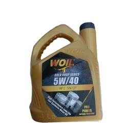 Моторное масло Woil Gold Drop 5W-40, 4 л
