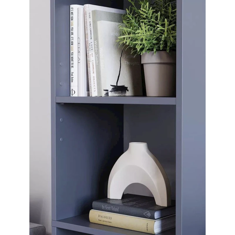 Stellaj 3563_L-M 2StelHighGray, 36x29x180 см, ЛДСП, серый Stellaj 3563_L-M 2StelHighGray, 36x29x180 см, ЛДСП, серый