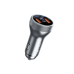 Автомобильное зарядное устройство Remax RCC325 45W QC3.0 Grey Автомобильное зарядное устройство Remax RCC325 45W QC3.0 Grey