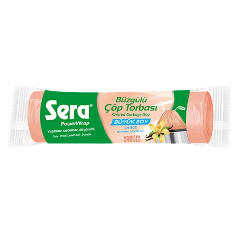 Zibil torbası Sera 9706 bağlayıcı ilə, vanil ətri ilə, 10 əd